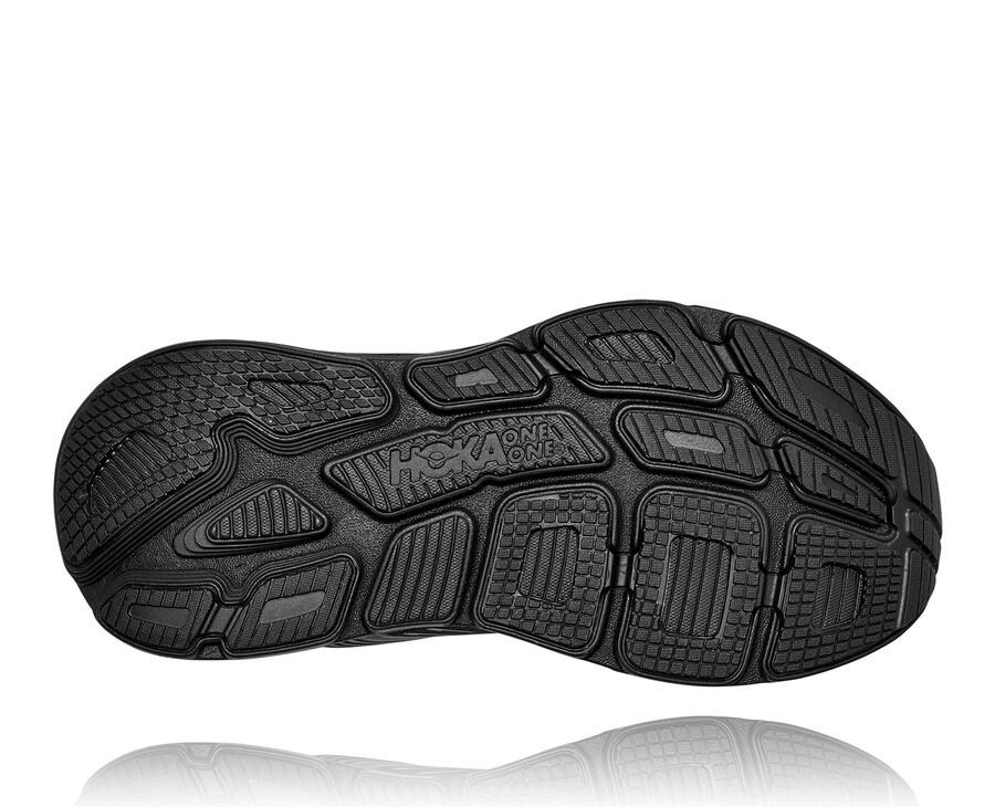 Running Shoes Womens - Hoka One One Bondi 7 - Black - NHSIGUW-18